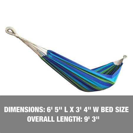 Snow Joe Bliss Hammocks Hammock in a Bag w Rope loops  Hanging Hardware BH-400-SB